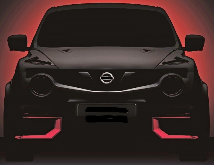 Nissan показал тизер нового Juke-R Nismo