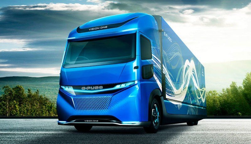 Концерн Daimler представил концептуальный грузовик с электромотором
