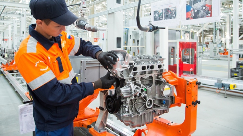 Форд Sollers отмечает годовщину производства моторов в РФ