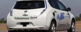Nissan Autonomous Driving city Test car 2