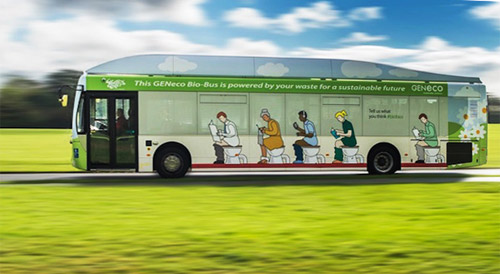 На улицах Великобритании появятся «фекальные» автобусы