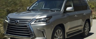 Lexus объявил рублевые цены на обновлённый внедорожник LX