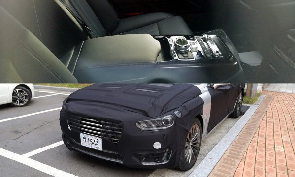 В сети появились снимки обновленного интерьера Hyundai Equus