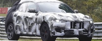 Кроссовер Maserati Levante замечен на Нюрбургринге