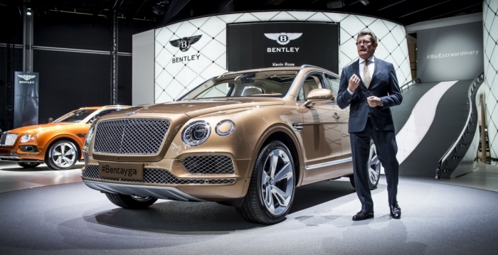 Новый Bentley Bentayga получит дизельный двигатель