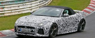 Тесты автомобиля Jaguar F-Type SVR в Нюрбургринге