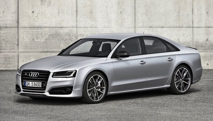 Audi цену в рублях самого мощного седана S8 plus
