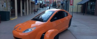 Elio Motors представила в Лос-Анджелесе новую трехколесную модель P5