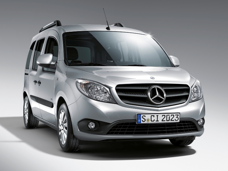 Mercedes-Benz представил новый фургон Citan в Украине